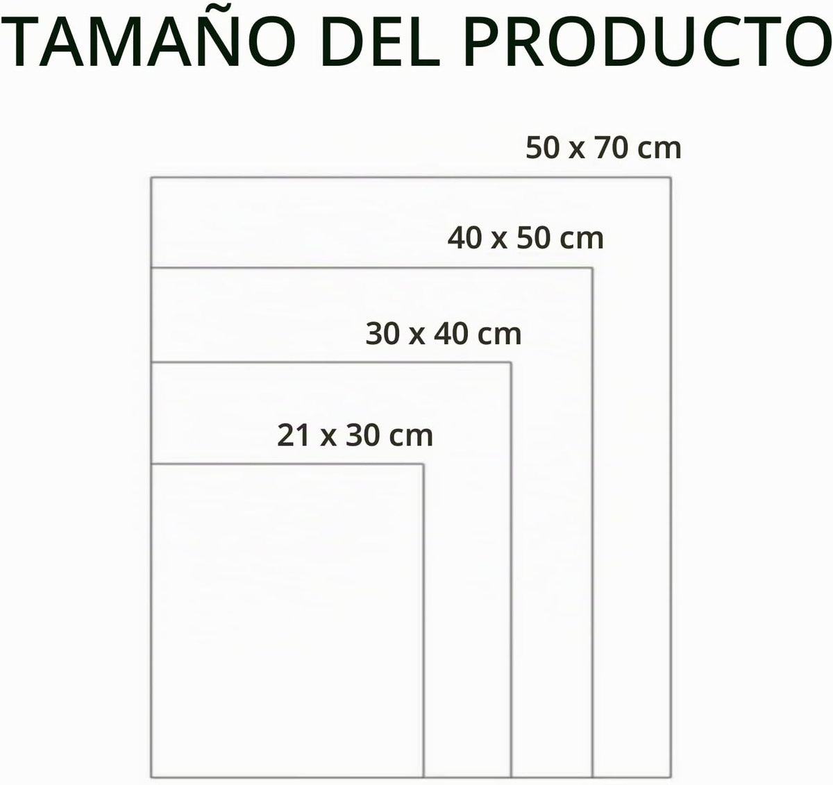 Set de 3 Pósteres de Estilo Moderno en Blanco y Negro (30 x 40 cm)