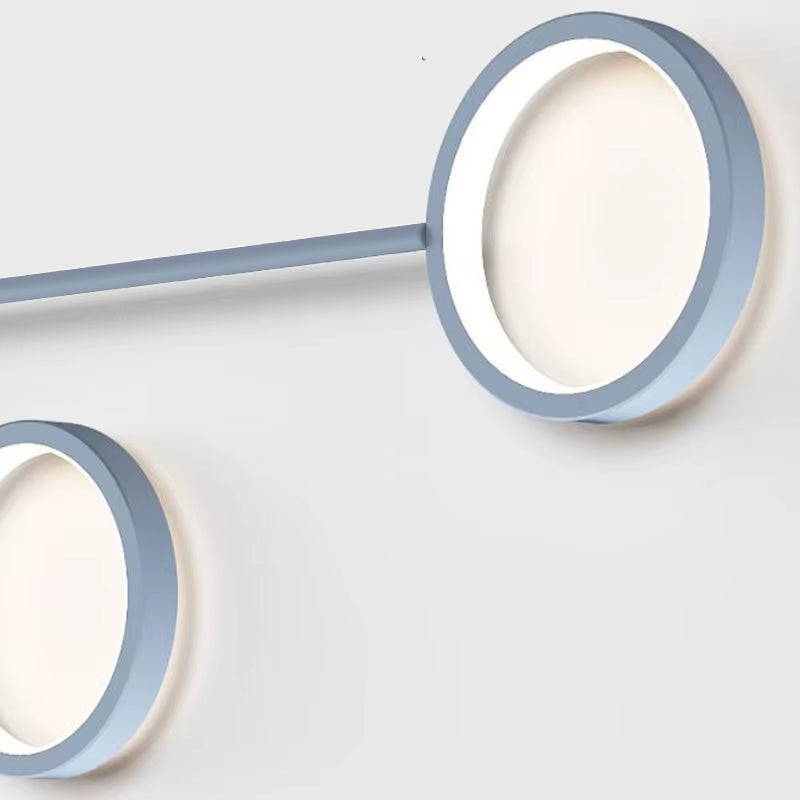 Lámpara LED geométrica: Aplique moderno de pared (42W)