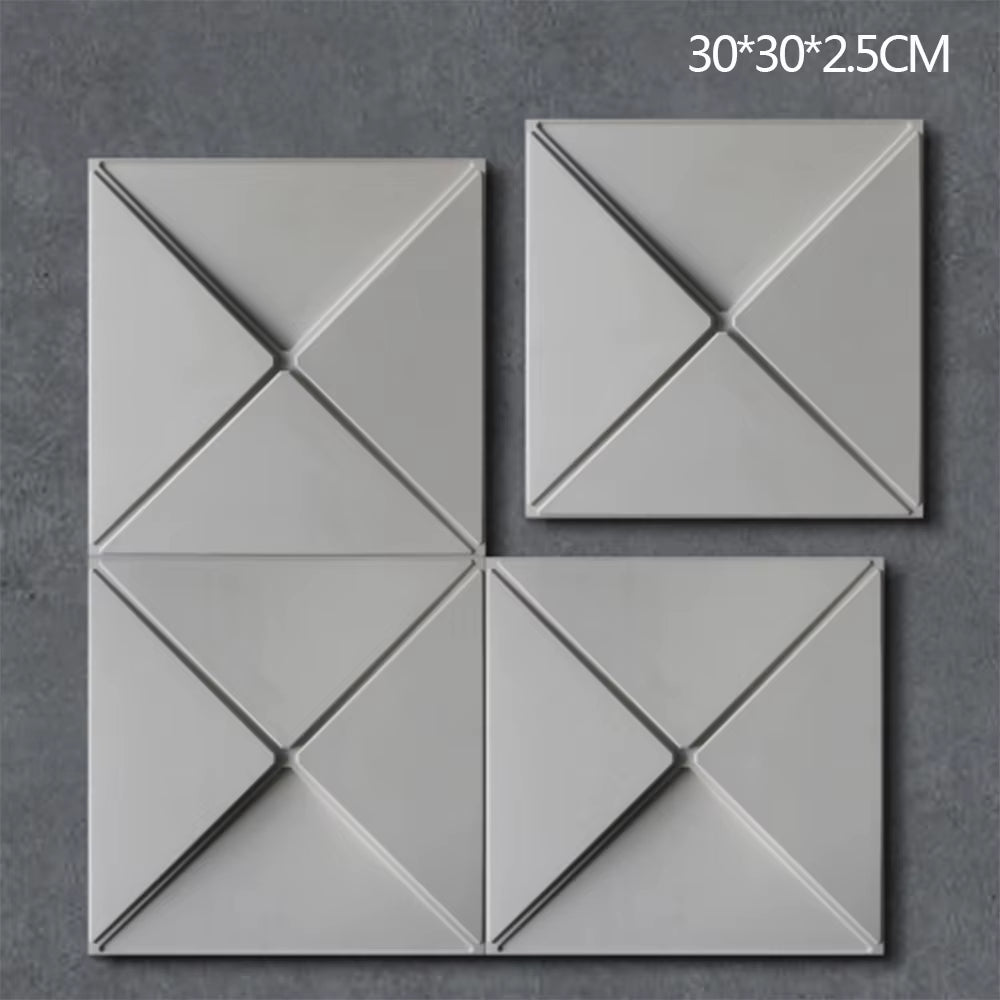 Moldes de silicona 3D para paneles de pared decorativos