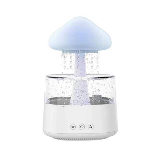 Humidificador ultrarelax para descansar y ambiente: Difusor con efecto de lluvia