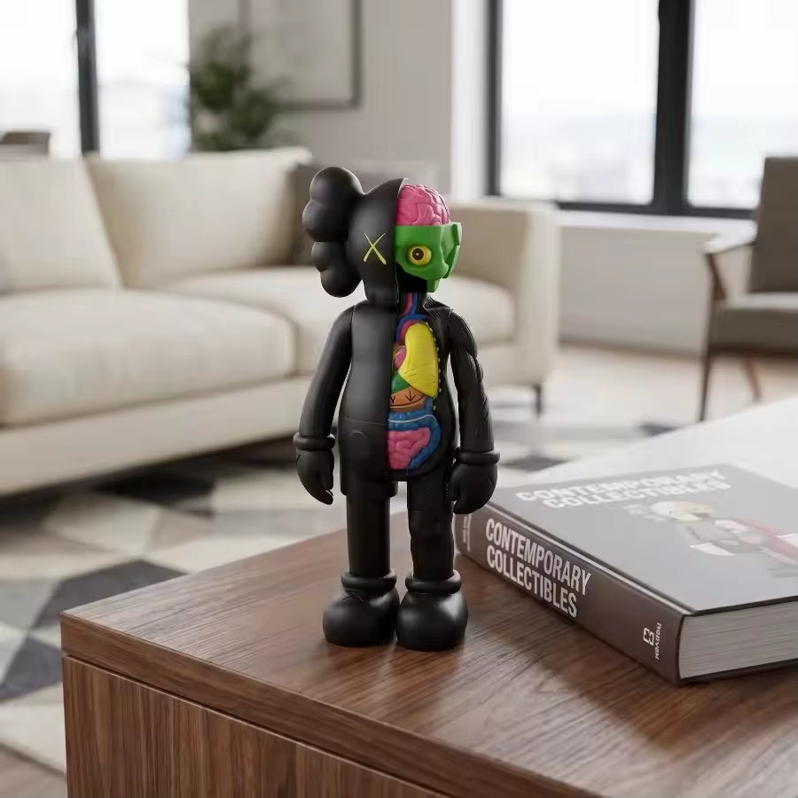Violent Bear Action Figurine XX Statue Living Room Decoration Figure Table Sculpture Trendy Street Art Desk Ornament Toy Gift