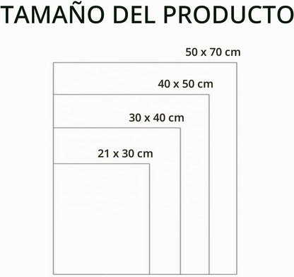 Set de 3 Pósteres de Estilo Moderno en Blanco y Negro (30 x 40 cm)