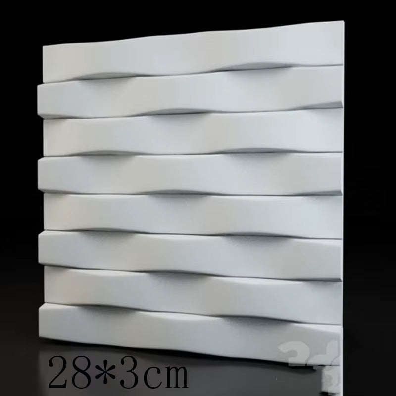 Moldes de silicona 3D para paneles de pared decorativos