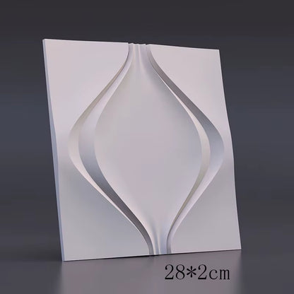 Moldes de silicona 3D para paneles de pared decorativos