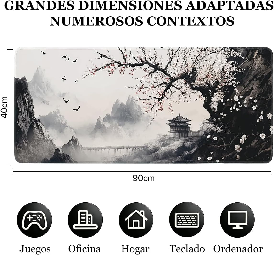 Alfombrilla Ratón XXL Gaming 900 X 400Mm,Alfombrilla Escritorio