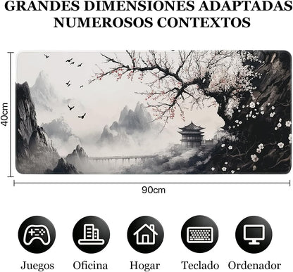 Alfombrilla Ratón XXL Gaming 900 X 400Mm,Alfombrilla Escritorio