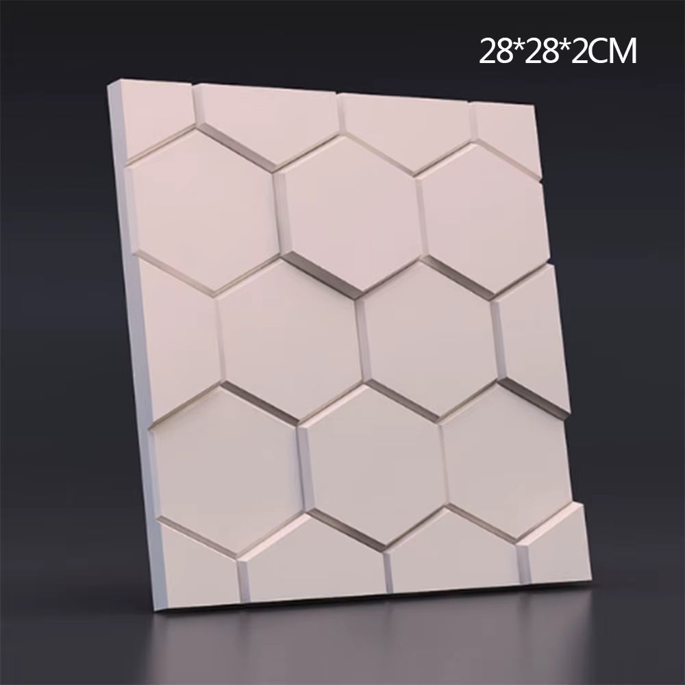 Moldes de silicona 3D para paneles de pared decorativos