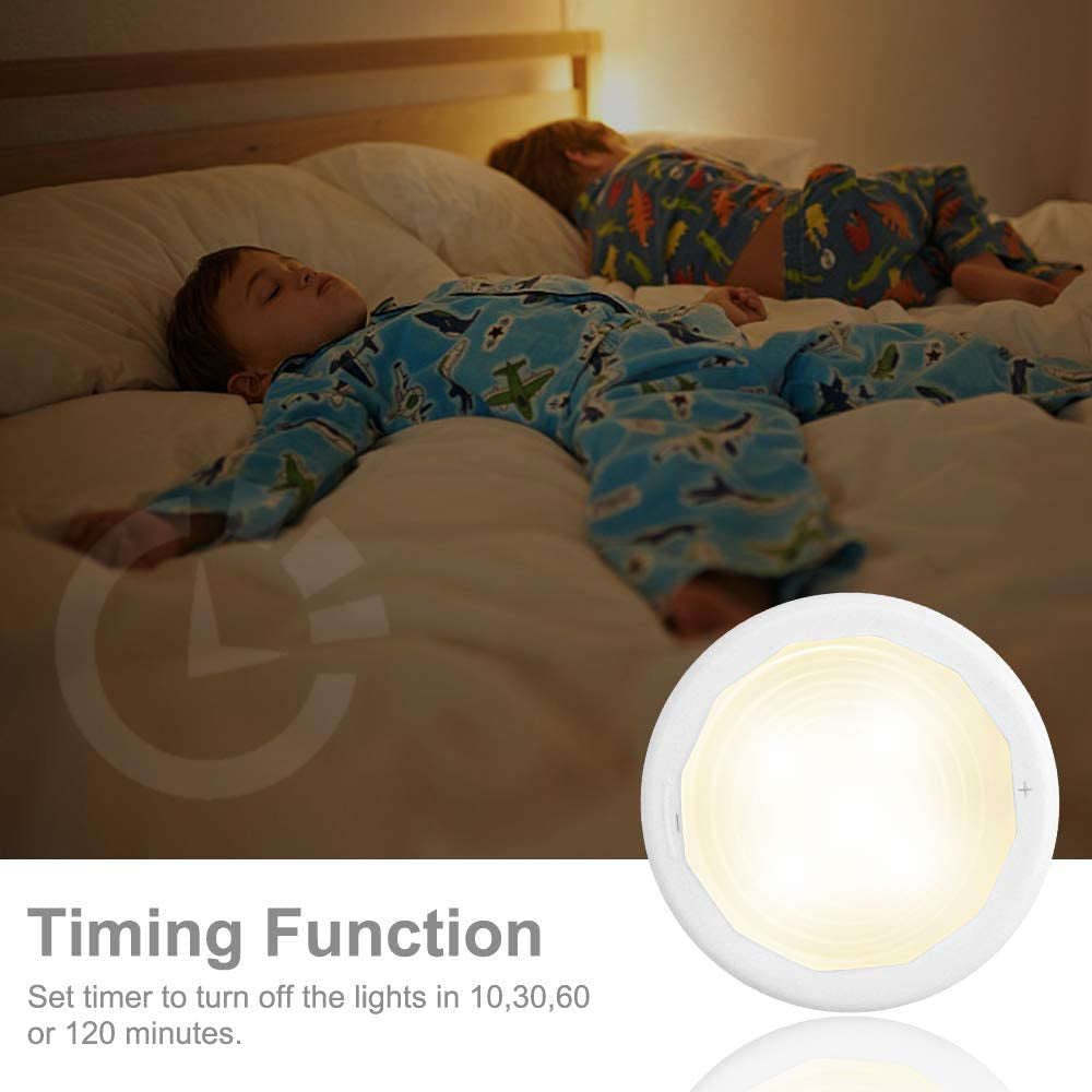 Set de 6 Luces LED Inalámbricas Nocturnas con Control Remoto