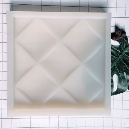 Moldes de silicona 3D para paneles de pared decorativos