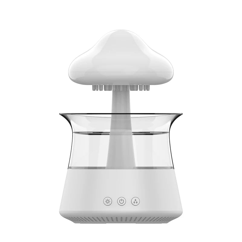 Humidificador ultrarelax para descansar y ambiente: Difusor con efecto de lluvia