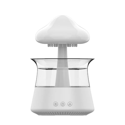 Humidificador ultrarelax para descansar y ambiente: Difusor con efecto de lluvia