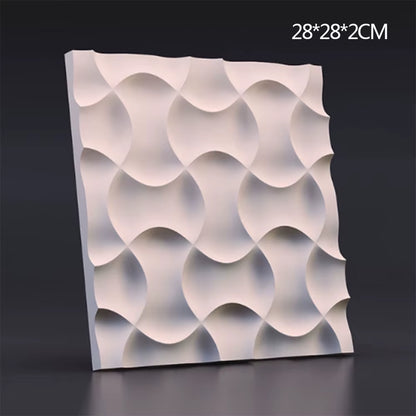 Moldes de silicona 3D para paneles de pared decorativos