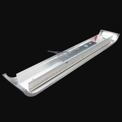 Lámpara LED de pared: Perfil minimalista en aluminio