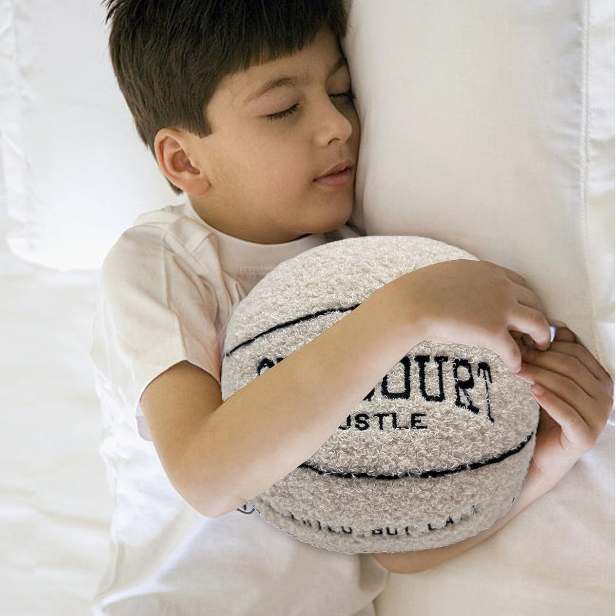 Cojín de Felpa Esponjoso Estilo Pelota Deportiva (25 cm)