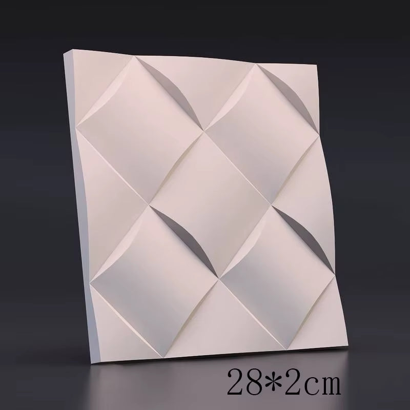 Moldes de silicona 3D para paneles de pared decorativos