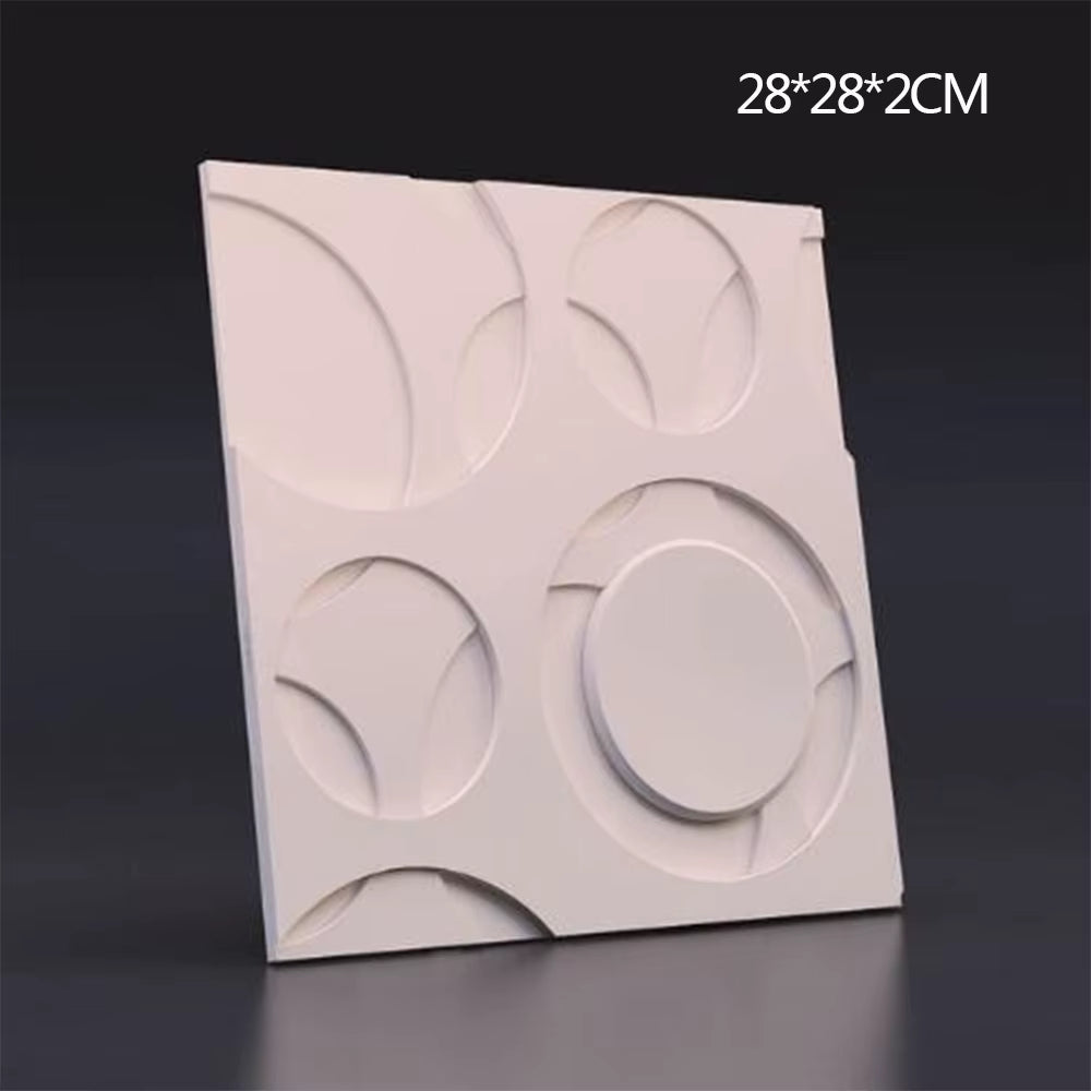 Moldes de silicona 3D para paneles de pared decorativos