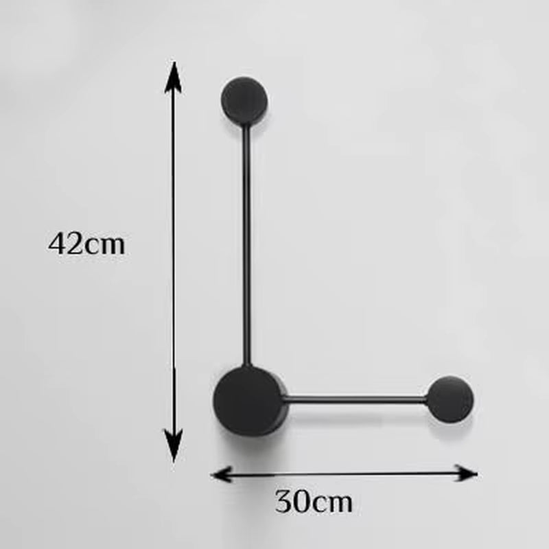Lámpara LED geométrica: Aplique moderno de pared (42W)