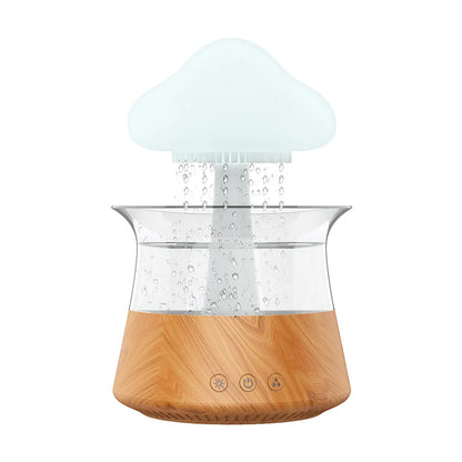 Humidificador ultrarelax para descansar y ambiente: Difusor con efecto de lluvia