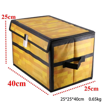 Cofre pixelado organizador gamer plegable