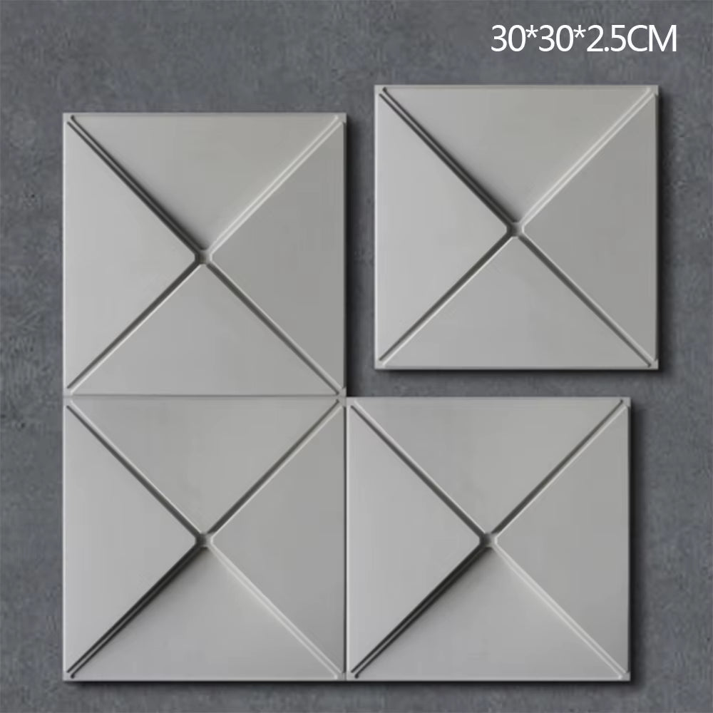 Moldes de silicona 3D para paneles de pared decorativos
